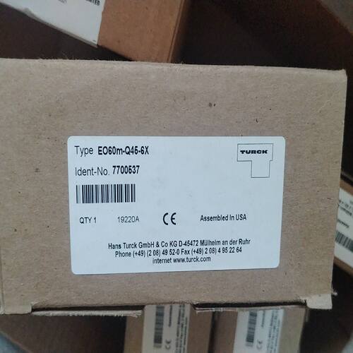 图尔克EO60m-Q45-6X光电开关，货号7700