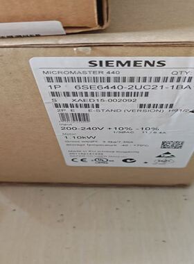 6SE6400-2UC21-1BA1MM440变频