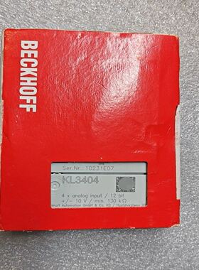 BECKHOFF KL3404模块，，4路模拟输