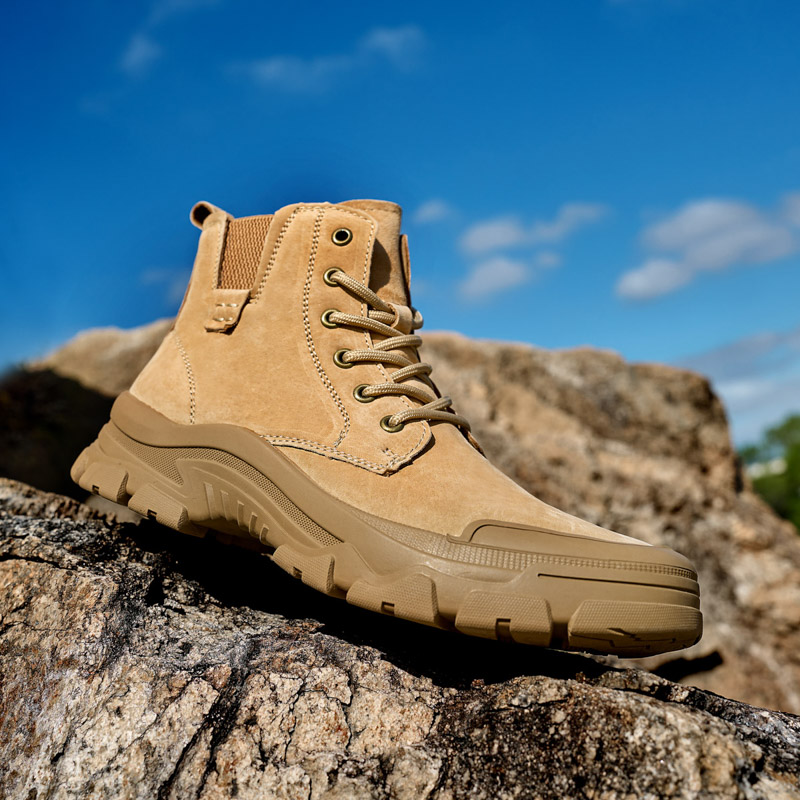 真皮耐磨防滑户外马丁靴休闲鞋