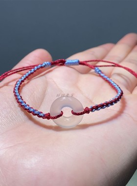 2025蛇年本命年红绳手链