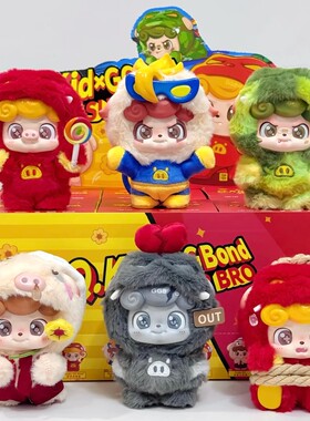 正品JOTOYS奇偶潮乐Q宝×猪猪侠超萌猪队友系列盲盒手办摆件玩具