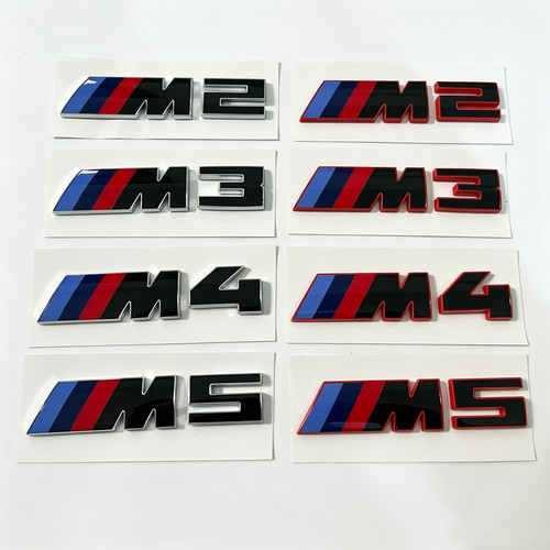 宝马M2 M3 M4 M5雷霆版车标后尾标2系 3系 4系 5系运动字标后标贴