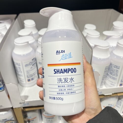 上海奥乐齐ALDI超市国内代购超值洗发水500g止痒去屑蓬松柔顺滋养