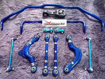 台湾Hardrace 哈瑞斯 十代思域底盘强化专家.倾角调整.李子串摆臂