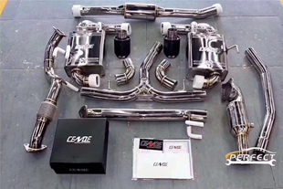 PPK十代思域 森德中尾段阀门排气.改装排气管.FK7 FC1遥控阀门