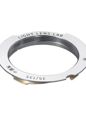 周八国产L39-LM转接环适用于L39螺口镜头转接徕卡M卡口机身35-135