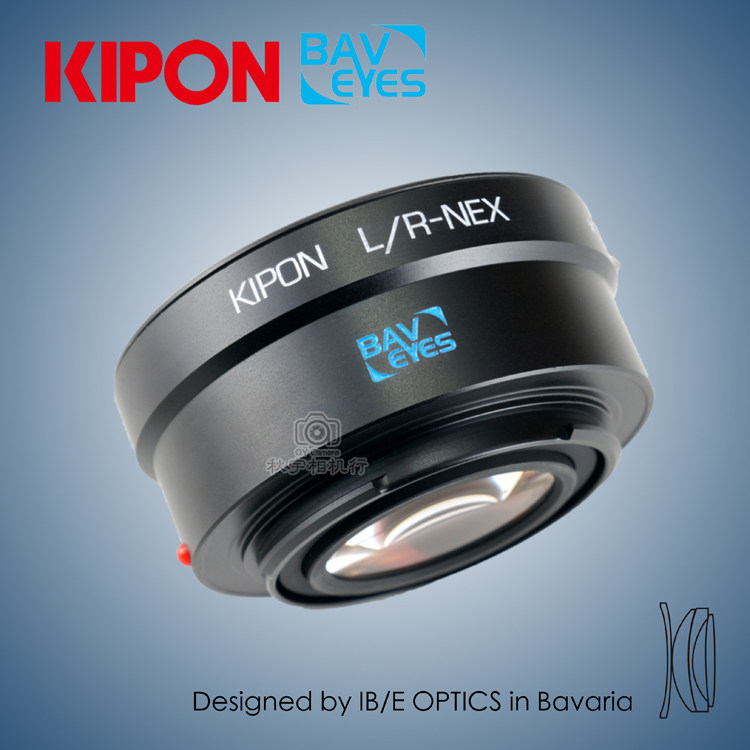 KIPON Baveyes 减焦增光转接环 LR-NEX适用于徕卡R转索尼