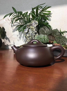 宜兴紫砂壶全手工正品茶壶石瓢先生王福君徒弟高工壶 陈正初 石瓢