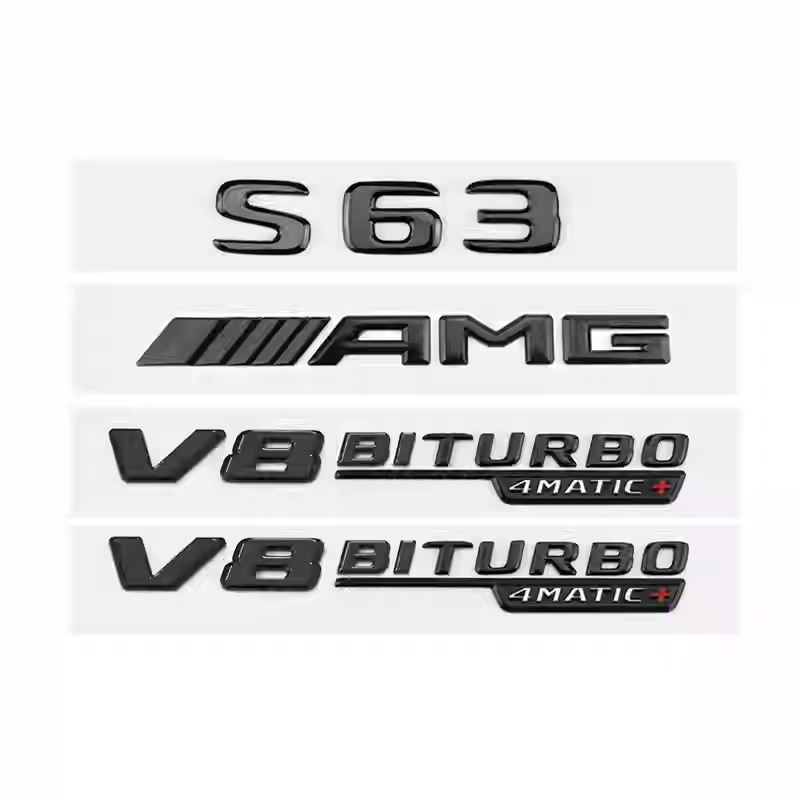 奔驰S级s450lamg4matic标志黑色