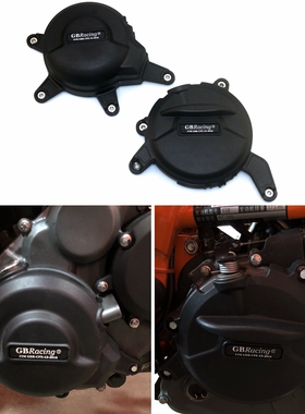 适用于KTM RC390 17-21 DUKE 390 GBRacing发动机保护边盖 防摔盖
