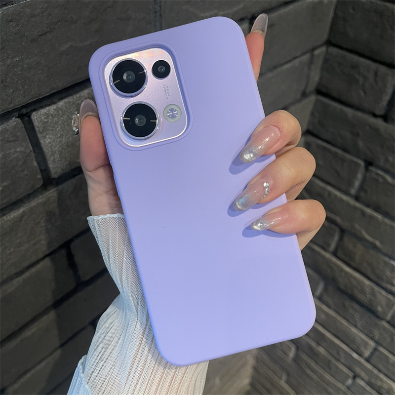 适用OPPO Reno13手机壳新款液态硅胶reno13pro全包防摔外壳简约原装保护套