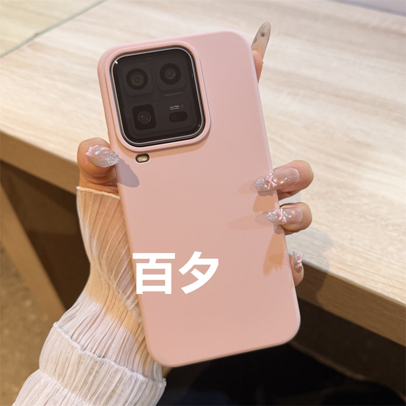 适用于手机壳IQOO 15 Ultra液态硅胶iqoo13/15全包保护套官方同款灰粉色潮牌气质女图片