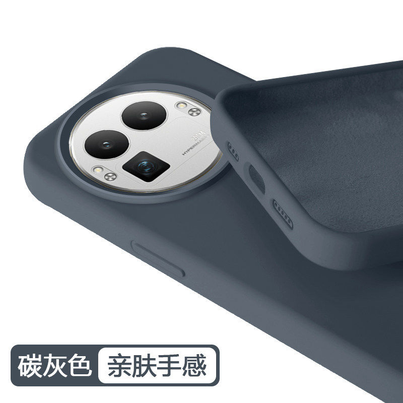 高级炭灰色液态硅胶适用Realme真我GT7/GT8PRO手机壳Neo7耐脏6se软糯neo5简约NEO7纯色GT5PRO豆沙粉色高级感