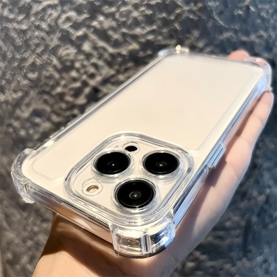 直边透明四角防摔气垫气囊适用IQOO12壳IQOO NEO9SPRO+全包镜头Z9TURBO/NEO8简约Z9X硅胶7se竞速版PRO软