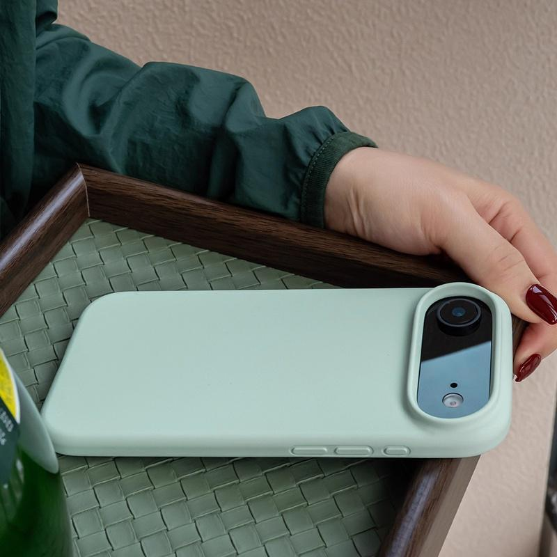 NS同款韩系曼波绿液态硅胶适用一加15手机壳新款oneplus纯色ace6肤感ace5pro耐脏nord3高级感防摔保护套大孔