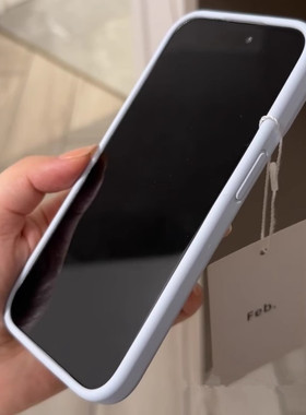 软糯耐脏适用小米15壳14全包边Note14pro红米K70液态硅胶K60婴儿蓝K50不发黄K40简约12大孔11防摔