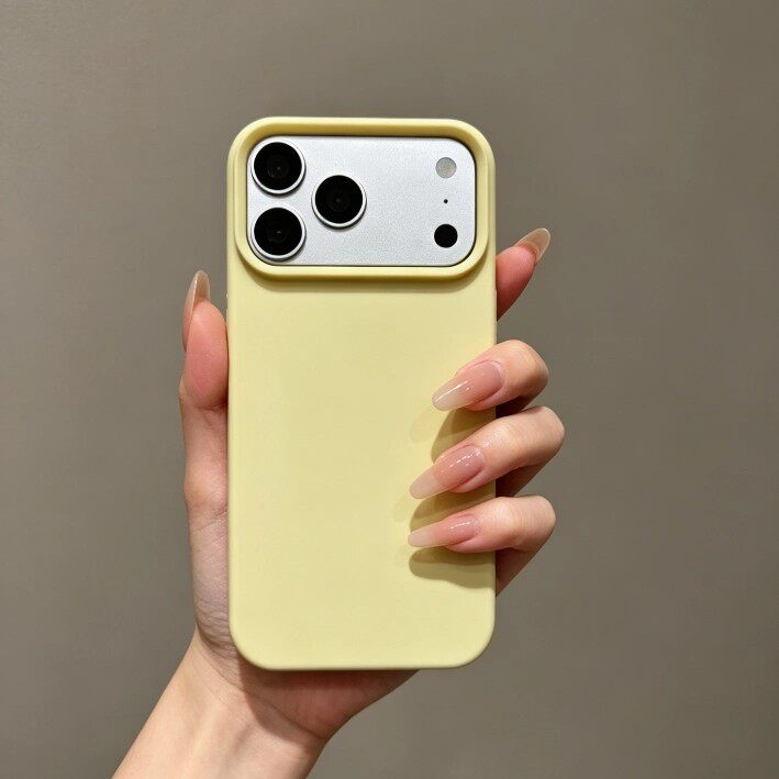 ins多巴胺黄色液态硅胶适用OPPO Reno16/15/14pro手机壳Findx9/x8小众X7/X9Ultra韩系X9Spro情侣全包防摔耐脏