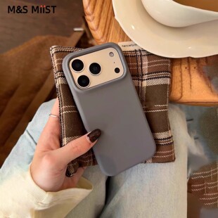 炭灰色耐脏不泛黄适用vivox300s手机壳pro液态硅胶X200s防摔s30/s20软糯mini简约s17防16滑18