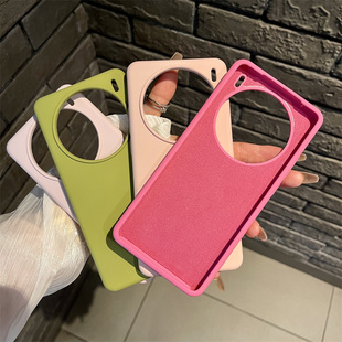 VIVO手机壳x100s液态硅胶x100ultra全包保护套夏日小清新薄荷绿不褪色新