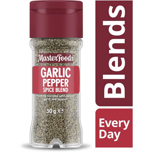 澳洲代购MasterFoods Garlic Pepper蒜香黑胡椒 调味料50g