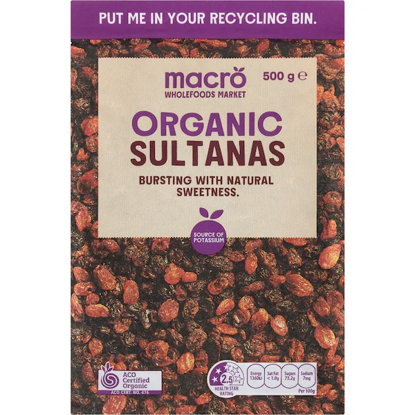MacroOrganic有机葡萄干