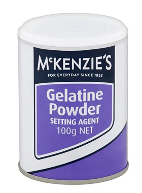 小肚腩澳洲mckenzie's baking aids gelatine烘焙明胶 100g