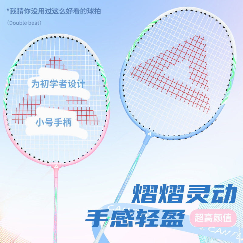 羽毛球拍正品旗舰店合金超轻专业级训练双拍男女专业耐打