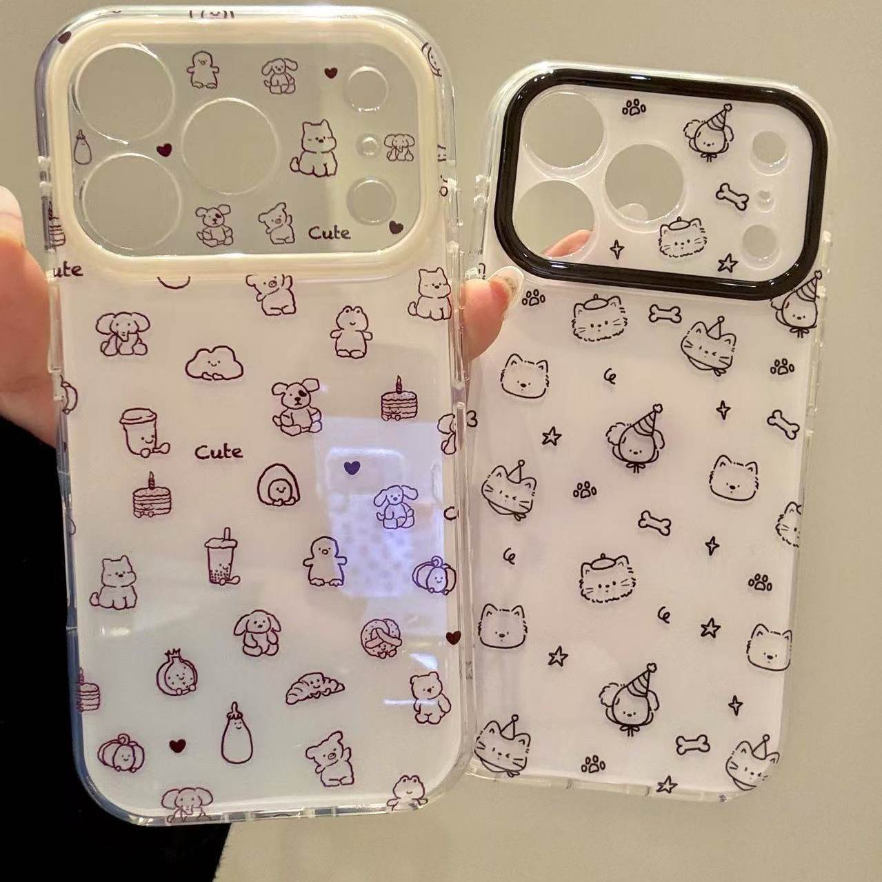 趣味线条jellycat猫咪小狗适用于iphone17promax苹果16p手机壳15p治愈系软萌可爱萌宠甜美防摔保护壳,3C数码配件,手机保护套/壳,淘宝优惠券,粉丝福利购,淘宝优惠卷