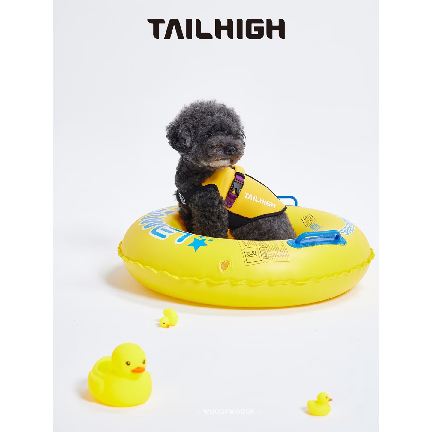 恒温救生衣 TAILHIGH韩国进口宠物大中小型犬猫恒温游泳背心泳衣