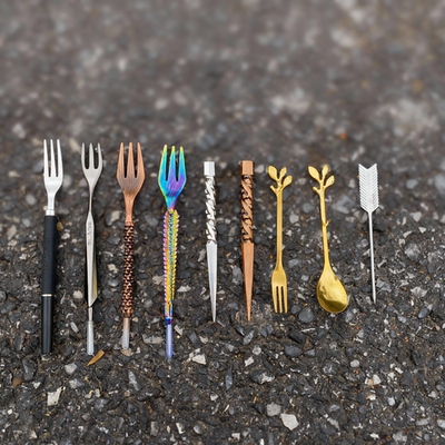 复古阿拉伯水烟叉子烟膏配件