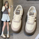 女鞋 子2026年春季 新款 德训鞋 百搭厚底小众复古休闲运动阿甘板鞋 潮