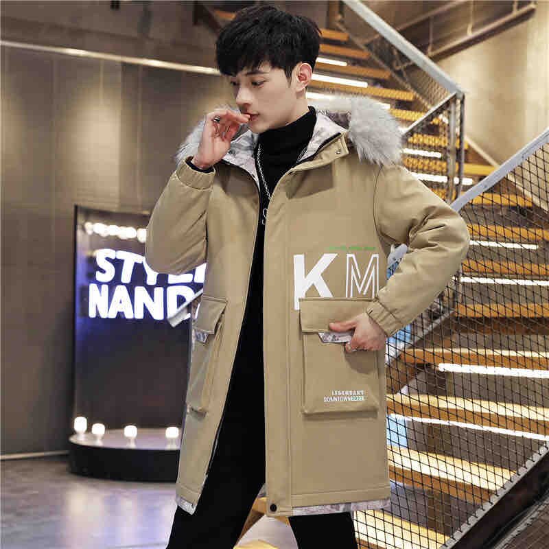 加厚冬季保暖派克服潮流时尚