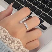 925银福字葫芦戒指女新中式 槐序HX 哑光系列 国风设计祥云指环