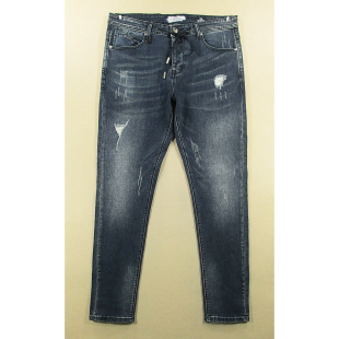 子加长加大码 肥佬裤 外单新品 牛仔裤 9503 小脚裤 L107 男弹力修身