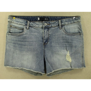 牛仔短裤 热裤 包邮 8654 弹力破洞KHCO特价 K201 外单大码 女34码