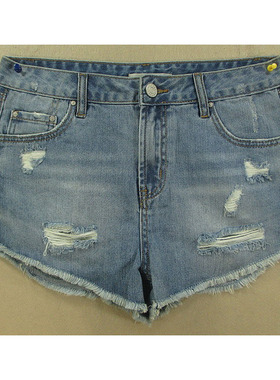 牛仔短裤热裤女27码欧版夏季新款破洞纯棉潮特价包邮O103/8358-06