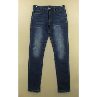 复古锥形裤 欧版 中腰弹力紧身小脚长裤 L104 牛仔裤 7514 男32码