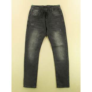 小脚裤 弹力修身 松紧腰KHCO长裤 子A306 针织牛仔裤 98505 男32码