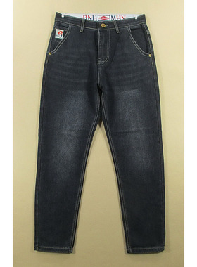 牛仔裤男29码针织弹力修身锥形小脚裤长裤子全新品*S109/38506-06