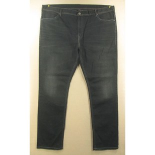 男50码 68008 欧版 弹力直筒外单P302 复古超加长肥佬裤 牛仔裤