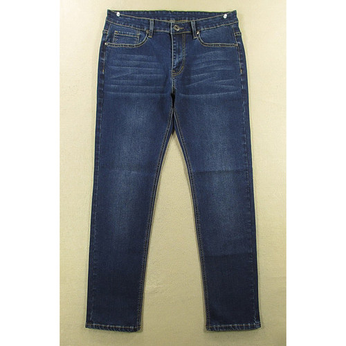 牛仔裤男32码约大车弹力修身小脚裤子外单品KHCO包邮Q102/4214-13