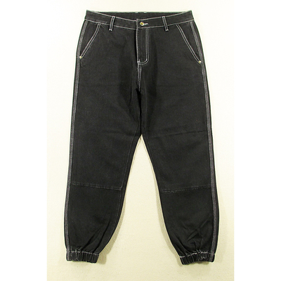 牛仔裤男美式长裤束脚无弹加大码高腰休闲哈伦裤包邮Y306/2287*05