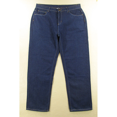 牛仔裤男欧版肥佬裤老爹蓝牛纯棉柔软宽大直筒D201/98981*01