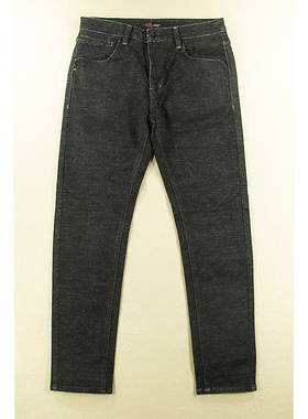 休闲裤男小鱼靓仔秋冬针织加厚复古弹力修身小脚/Y202/98981*02