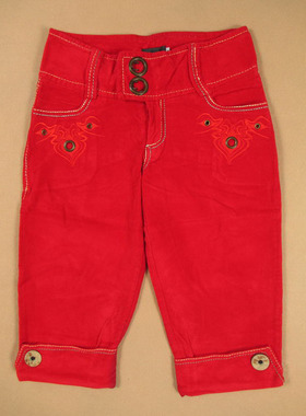 MXX 纯棉灯芯绒靴裤秋冬中裤七分裤女LD*满百包邮Y208/D2A-10