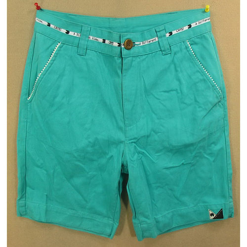 纯棉拼接舒适修身款包邮休闲中裤