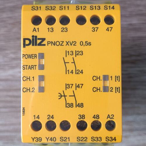 议价PILZ皮尔兹XV2 0.5S安全继电器型号774504可维修