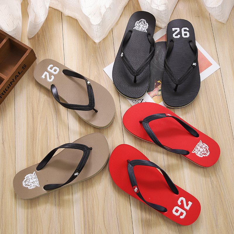 时尚户外青年日常休闲风夹脚拖鞋