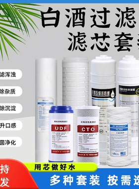 白酒过滤器滤芯果酒过滤滤芯
